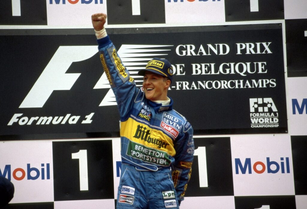 Iconos de los circuitos: Michael Schumacher