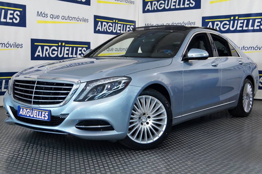 Mercedes Benz S400 HYBRID… EL negr más verde