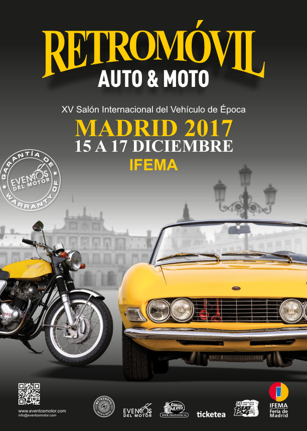 Este fin de semana estaremos en Retromóvil en IFEMA, feria de Madrid