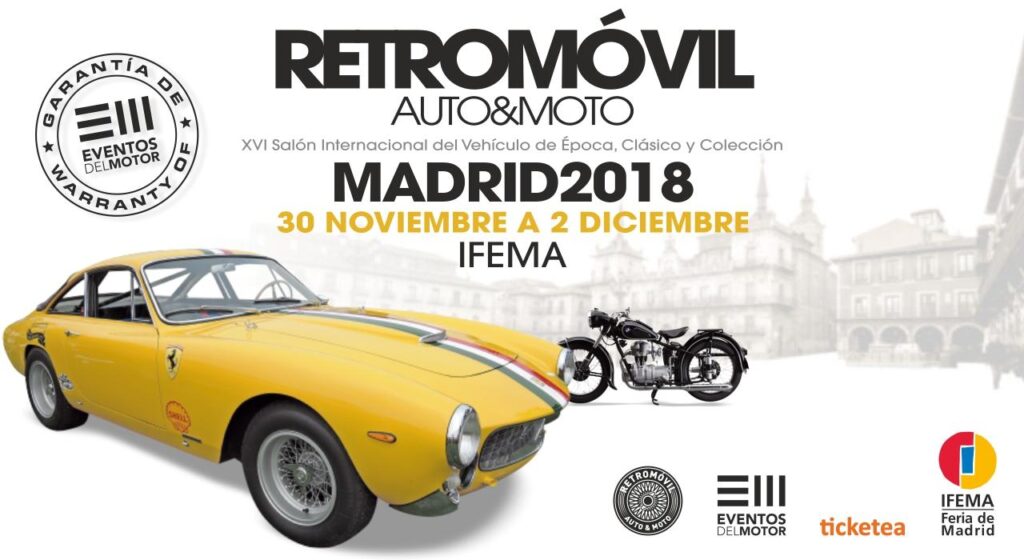 Este fin de semana nos vemos en retromóvil