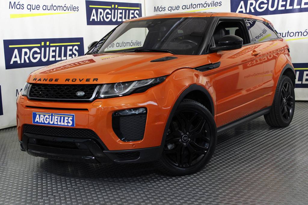 Land Rover Evoque Coúpe: Orange Attraction