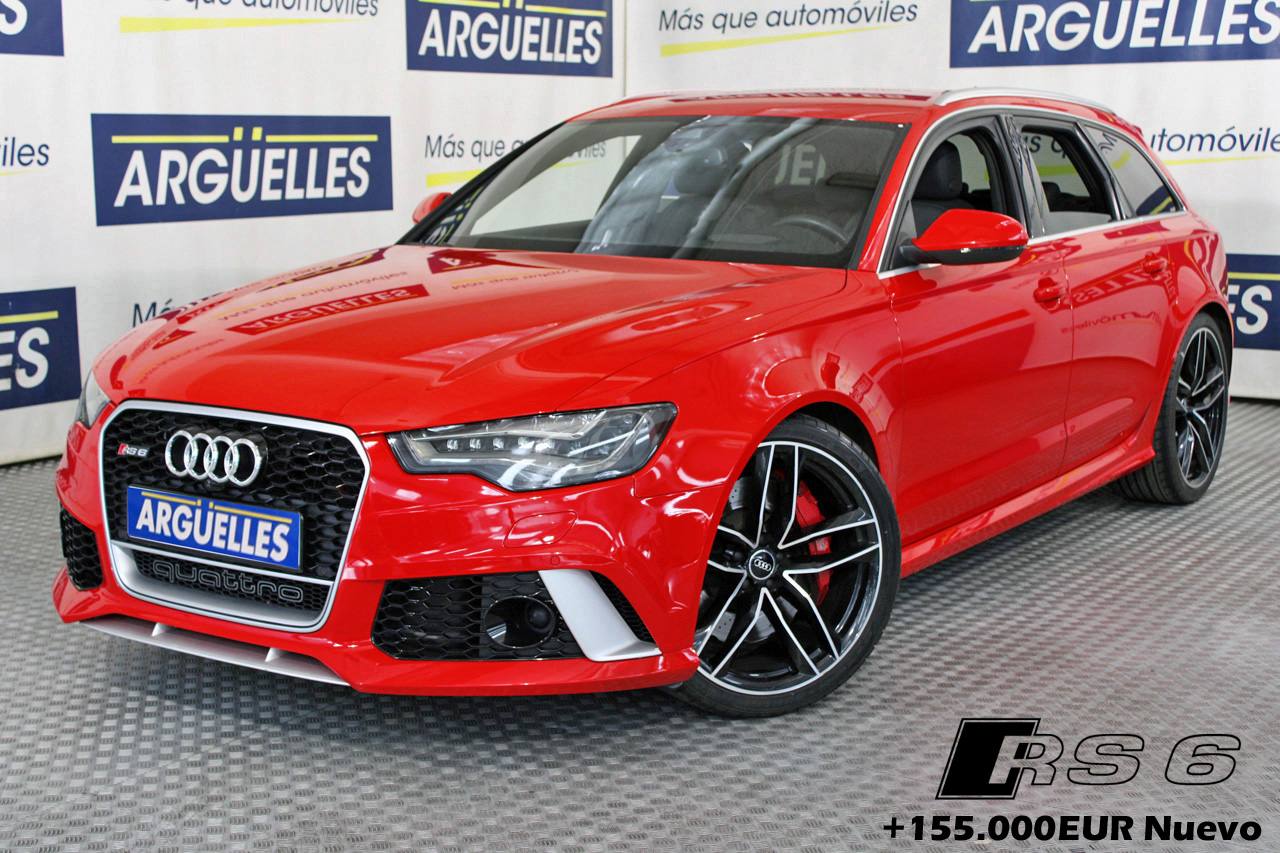 Potencia y lujo en un coche familiar, AUDI RS6: Se puede tener todo.
