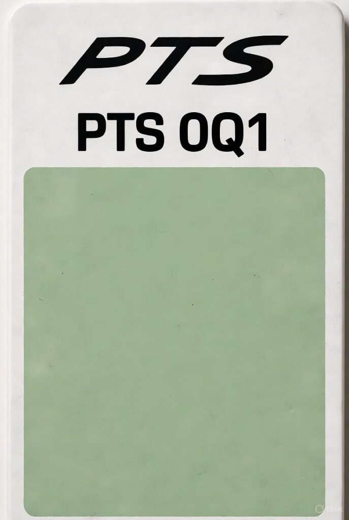 ¿Qué es la pintura PTS en Porsche?