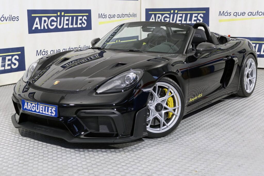 Porsche 718 Spyder: Conducción pura en esencia.