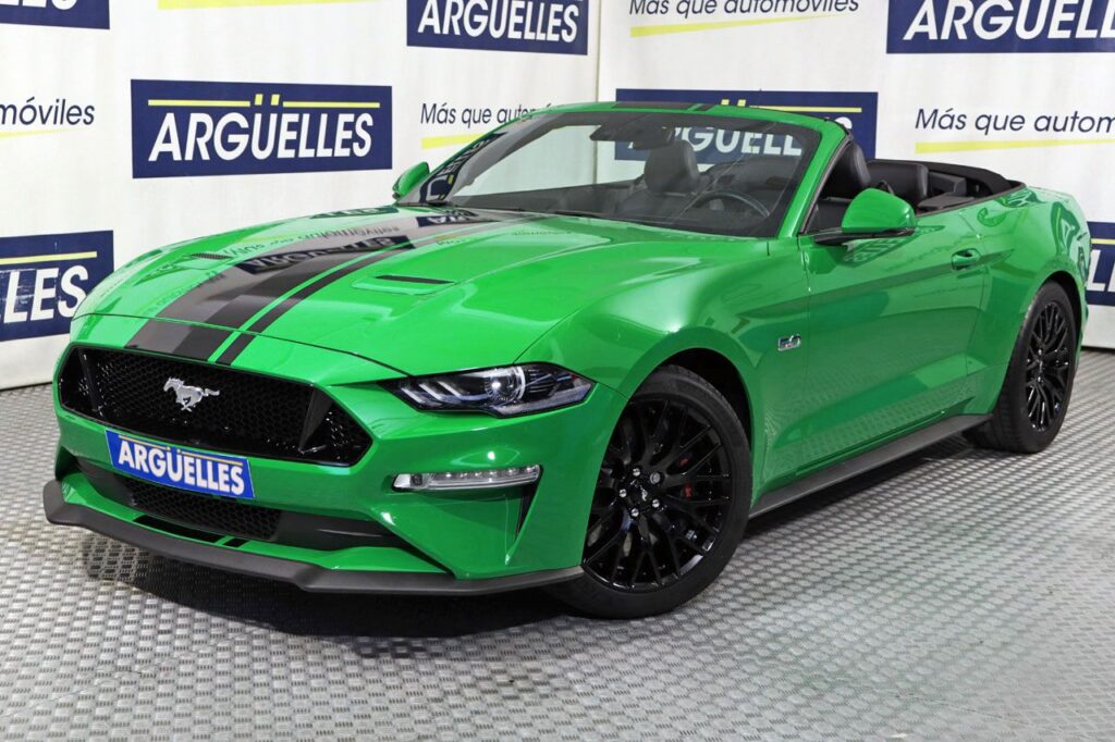 ¿Conoces el color Need for Green de Mustang?