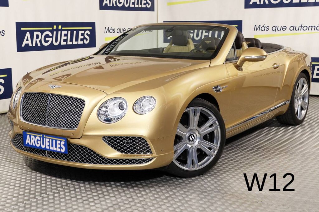 ¡Deslumbra en Madrid con este Bentley Continental GTC W12 Cabrio: Lujo, Potencia y Exclusividad!