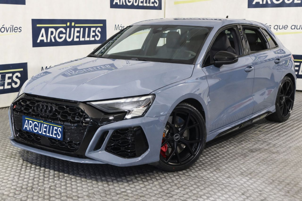 ¡Audi RS3 Sportback 2.5 TFSI Quattro S tronic 400 CV: La bestia domada que estabas buscando en Madrid!