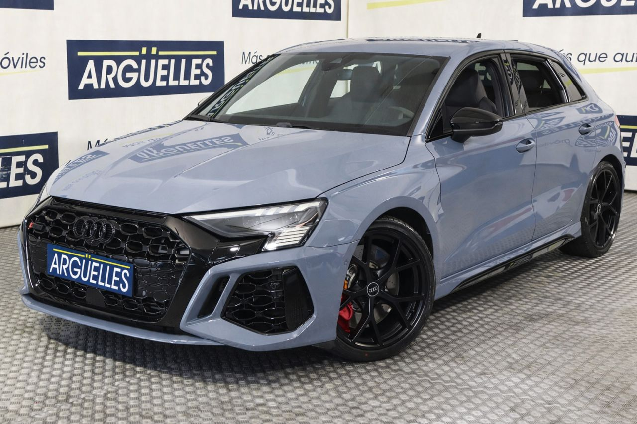 ¡Audi RS3 Sportback 2.5 TFSI Quattro S tronic 400 CV: La bestia domada que estabas buscando en Madrid!