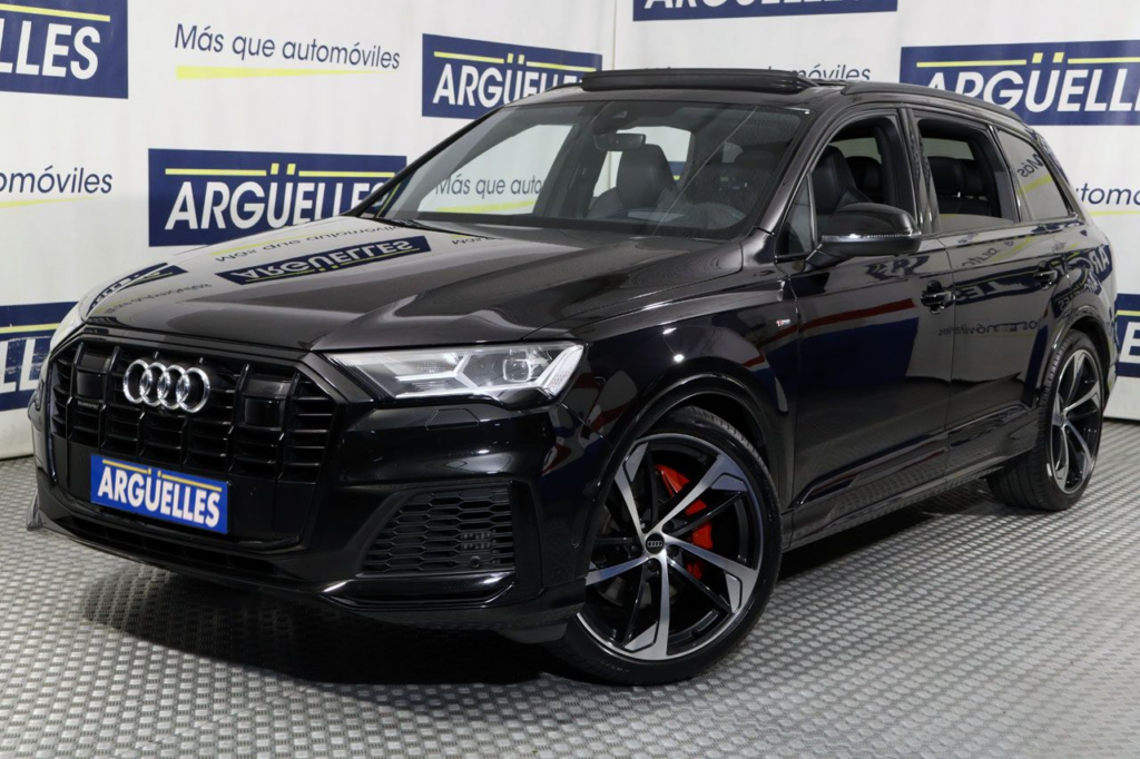 Audi Q7 S line 55 TFSI Quattro 340 CV – 7 plazas | Ocasión impecable en Madrid