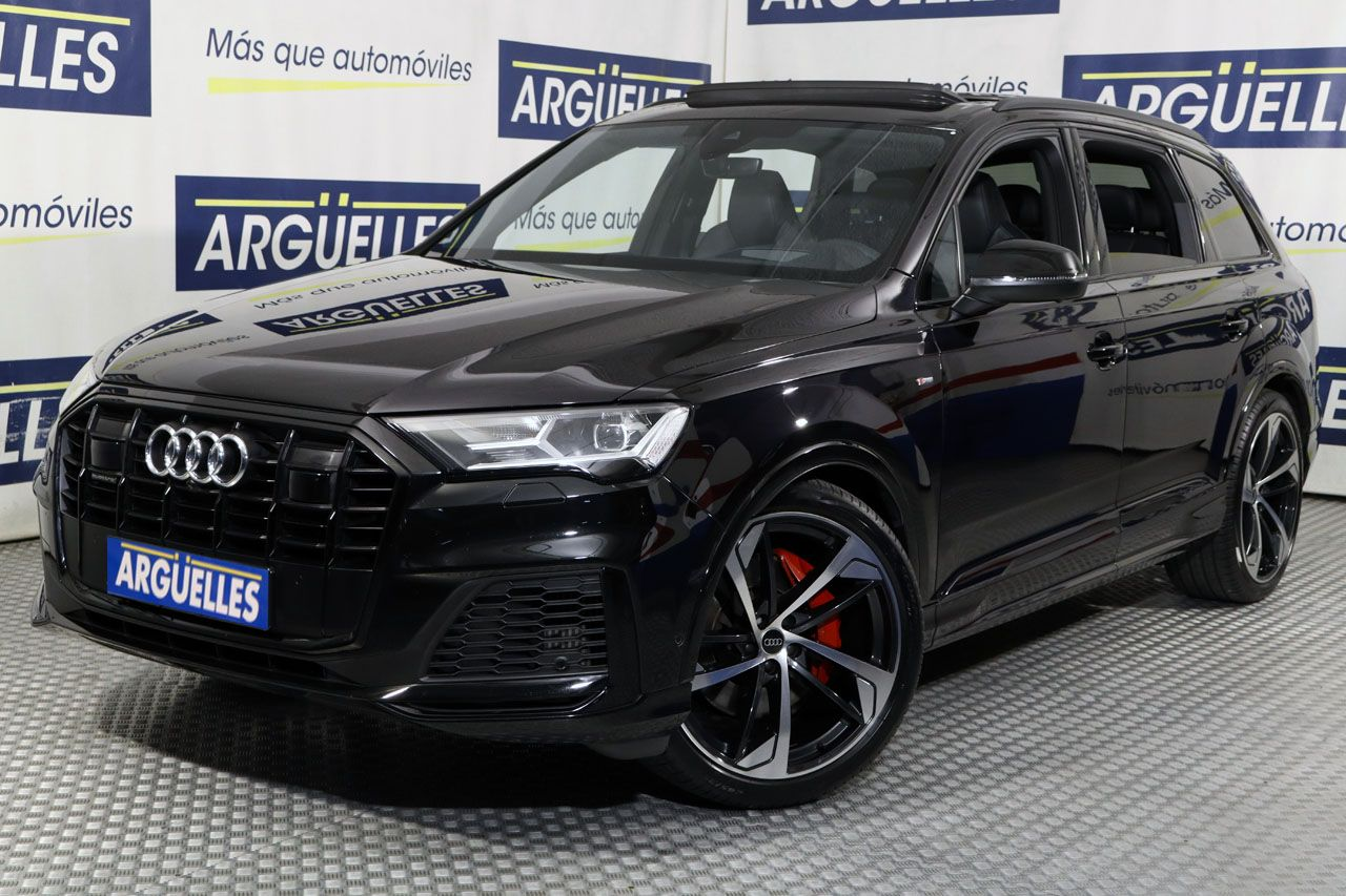 Audi Q7 S line 55 TFSI Quattro 340 CV – 7 plazas | Ocasión impecable en Madrid
