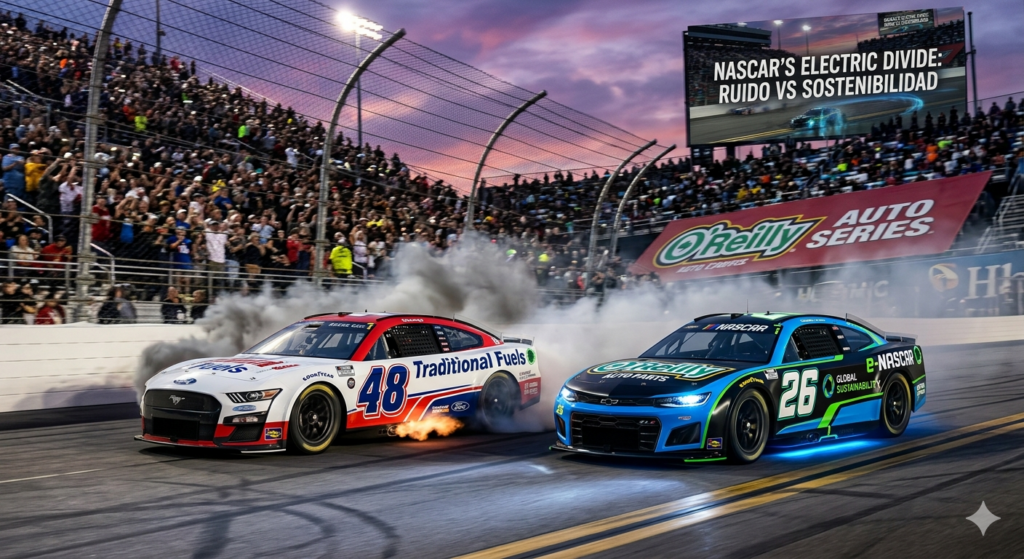 ¿El fin de una era? La polémica eléctrica que está incendiando la NASCAR