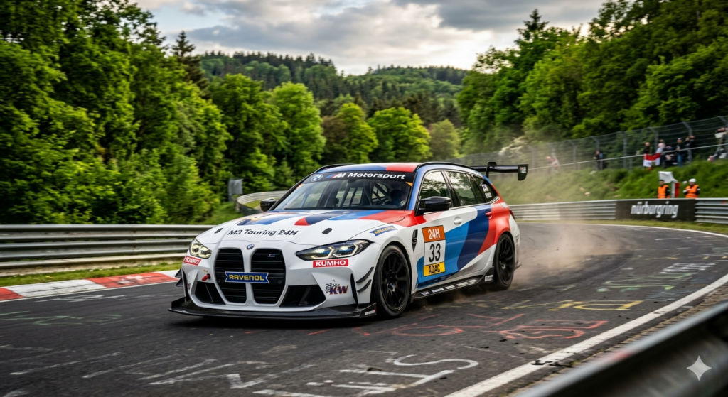 ¿Quién dijo que los familiares son solo para ir al súper? BMW M3 Touring 24H debuta en mayo en el Infierno Verde