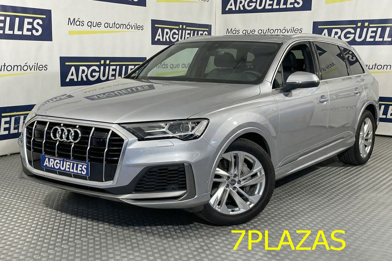 Audi Q7 S line 50 TDI quattro 286 CV 7 plazas: el gran SUV premium que lo tiene todo