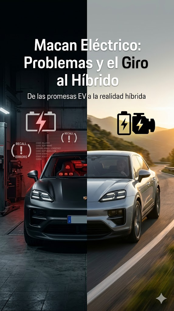 Los problemas del Porsche Macan Eléctrico y el giro estratégico hacia los híbridos