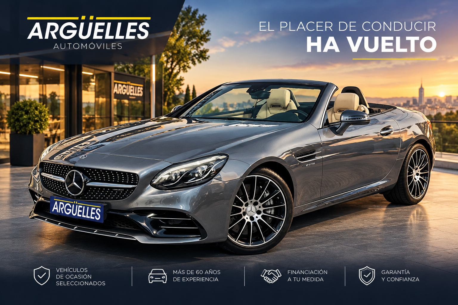 Mercedes-Benz SLC 43 AMG 367 CV: el roadster AMG que une potencia, elegancia y cielo abierto